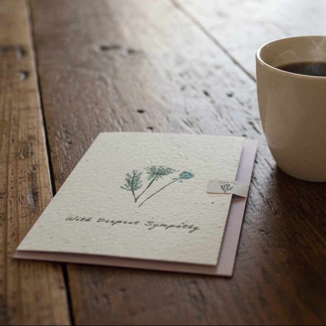With Deepest Sympathy card 