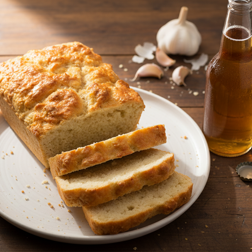 Garlic Parmesan Beer Bread