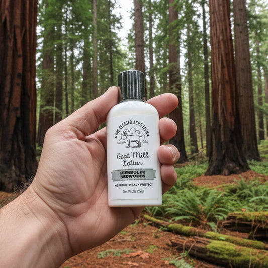 Humboldt Redwoods Goat Milk Hand Lotion (2 oz) Travel Size