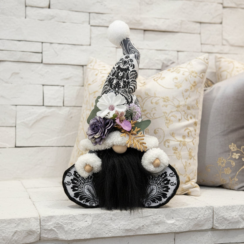 Midnight Bloom Gnome