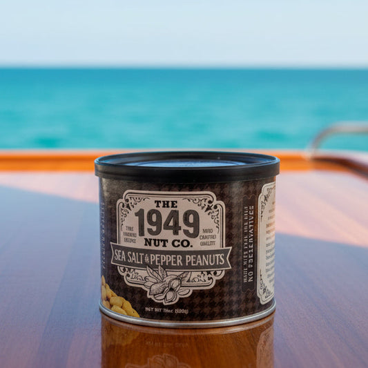 tasty sea salt and pepper peanuts