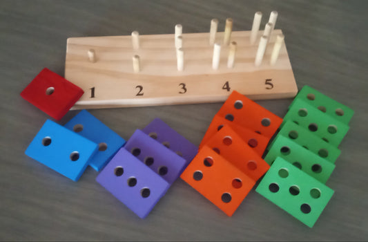 Wooden Counting Stack Set